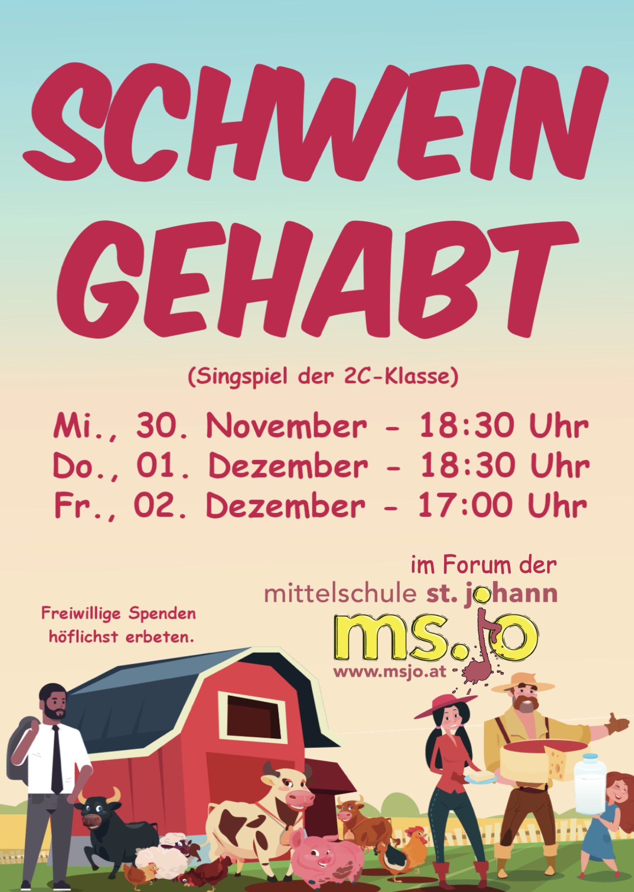 schweingehabtplakat